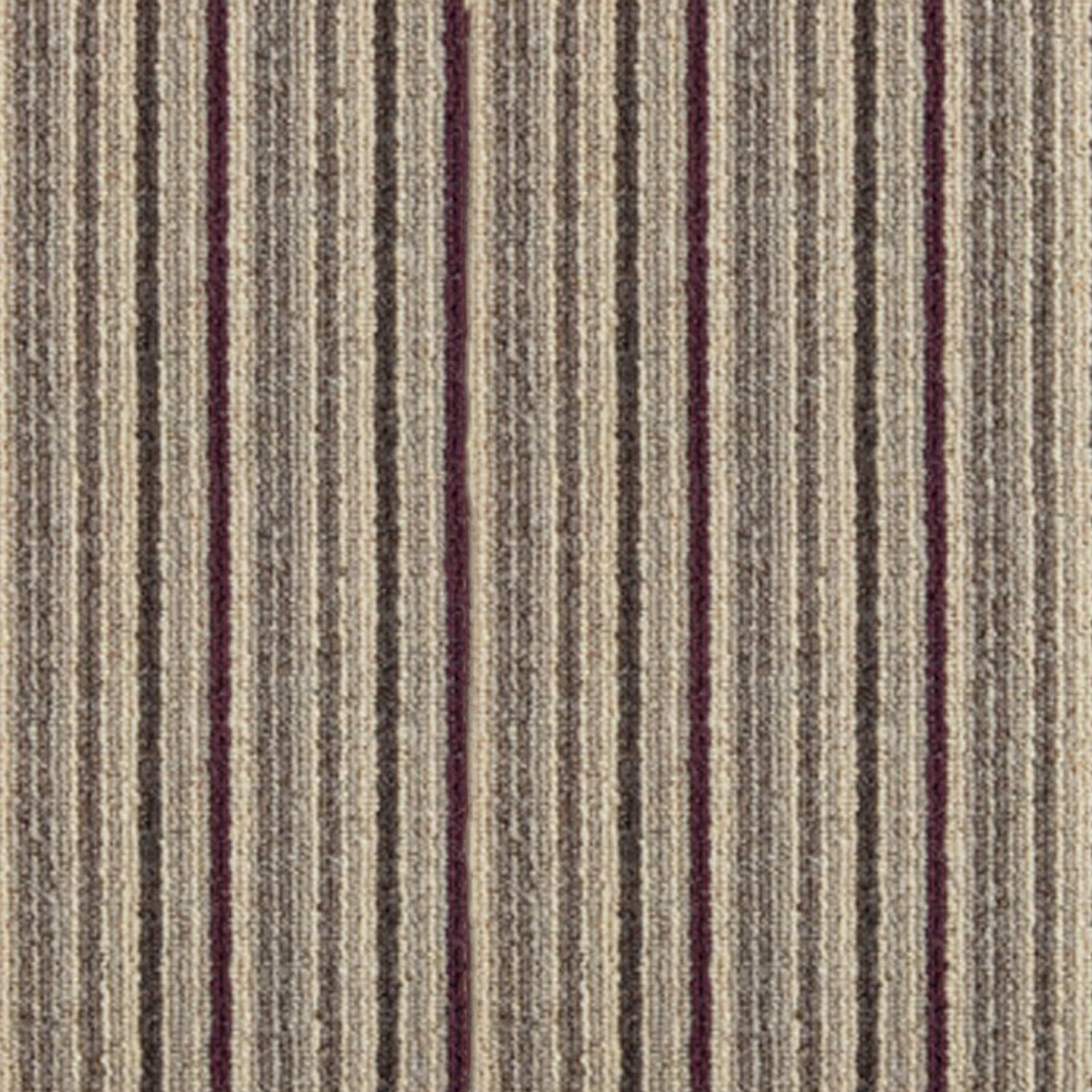 Kingsmead Anthology Stripe 100% Wool Loop Carpet