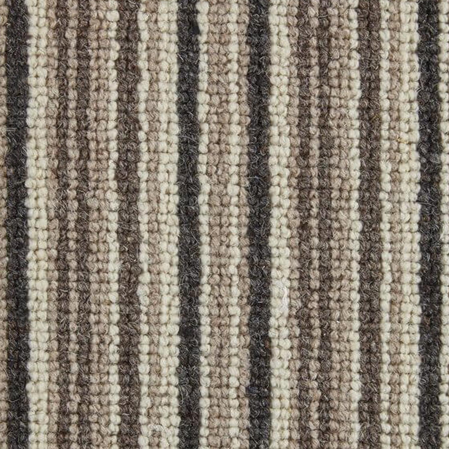 Kingsmead Kaleidoscope Stripe 100% Wool Loop Carpet