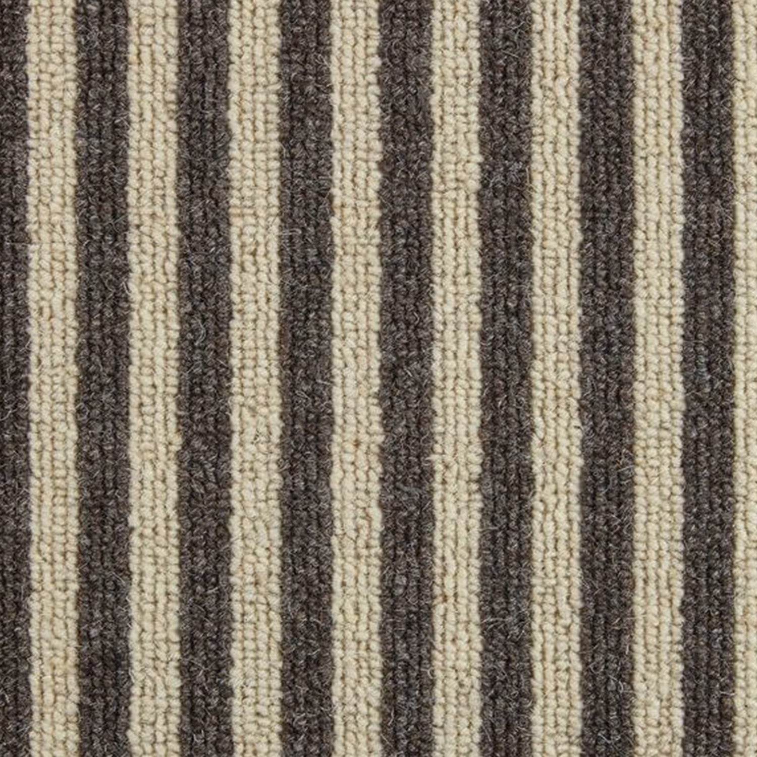 Kingsmead Manuscript Stripe 100% Wool Loop Carpet