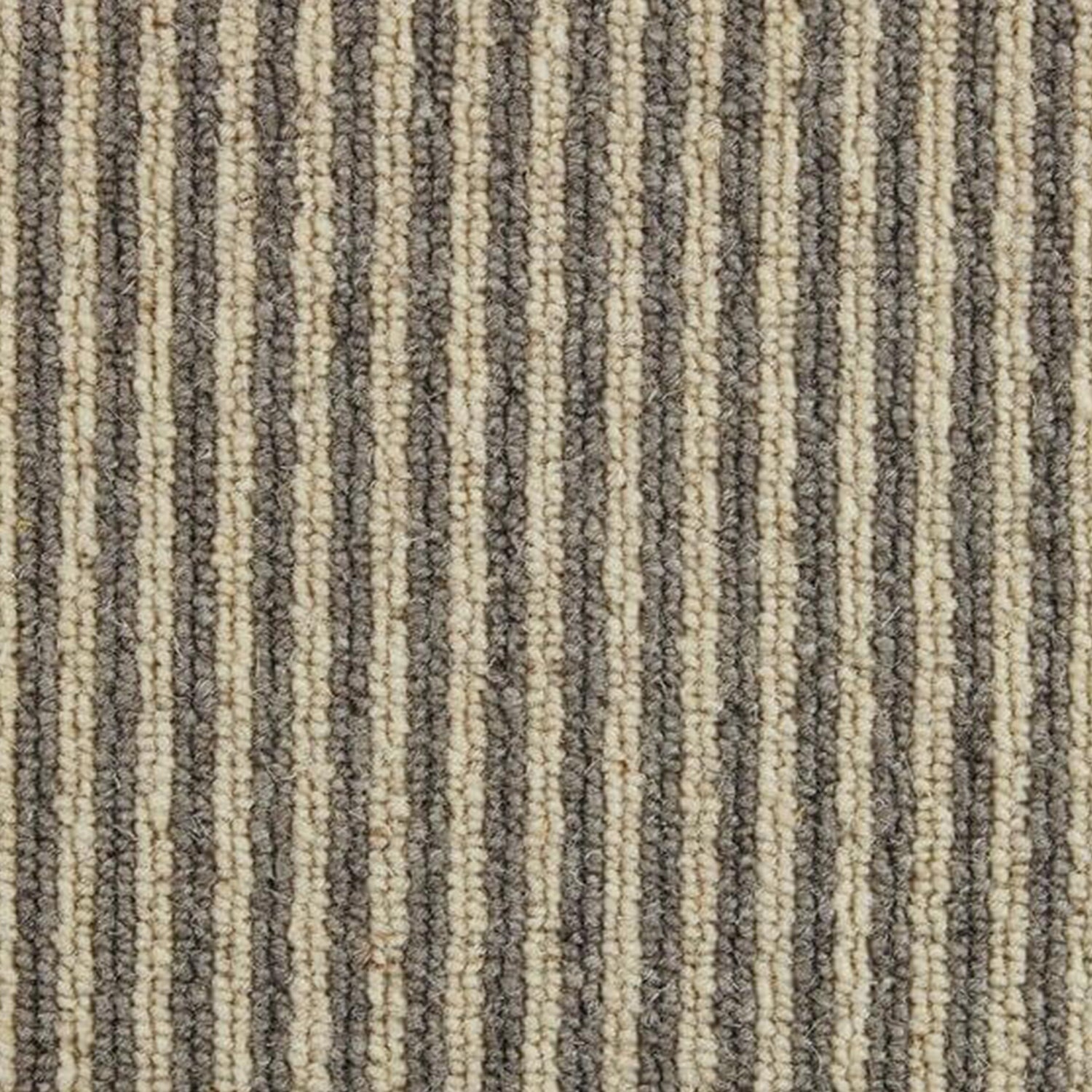 Kingsmead Mineral Stripe 100% Wool Loop Carpet