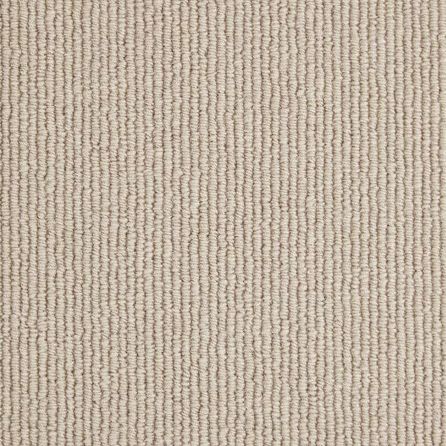 Kingsmead Natural Rib 100% Wool Loop Carpet