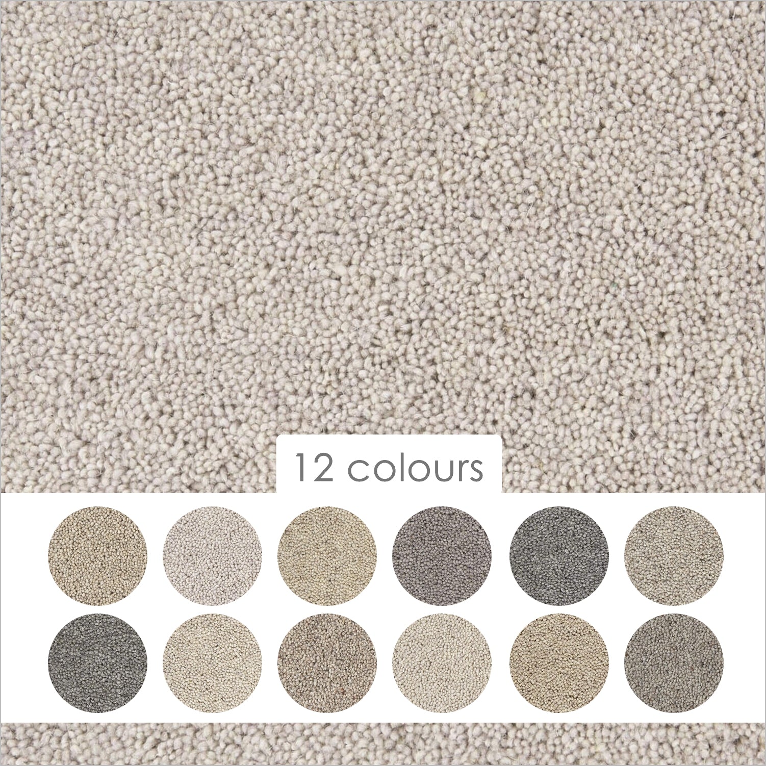 Kingsmead 40oz Pennine 80% Wool Blend Twist Carpet