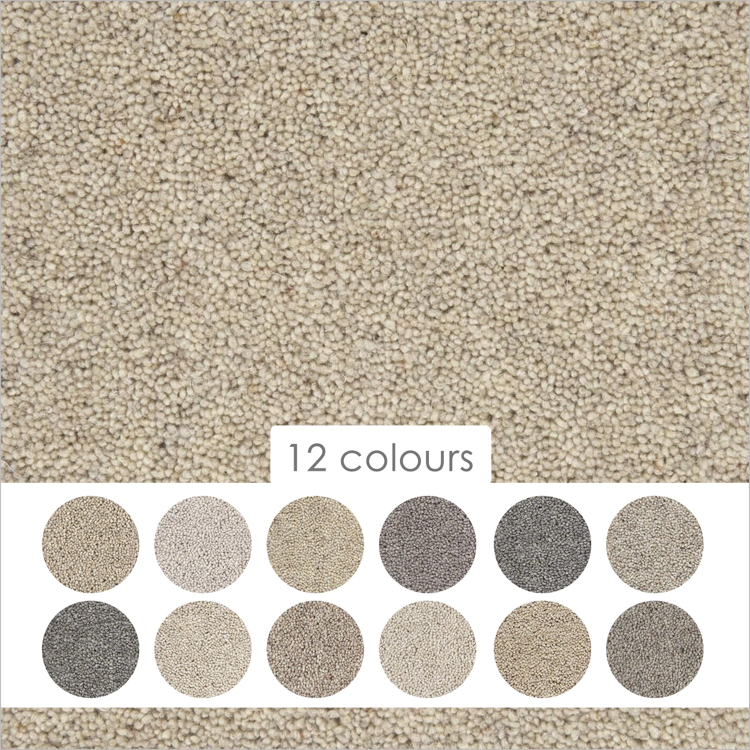Kingsmead 50oz Pennine 80% Wool Blend Twist Carpet