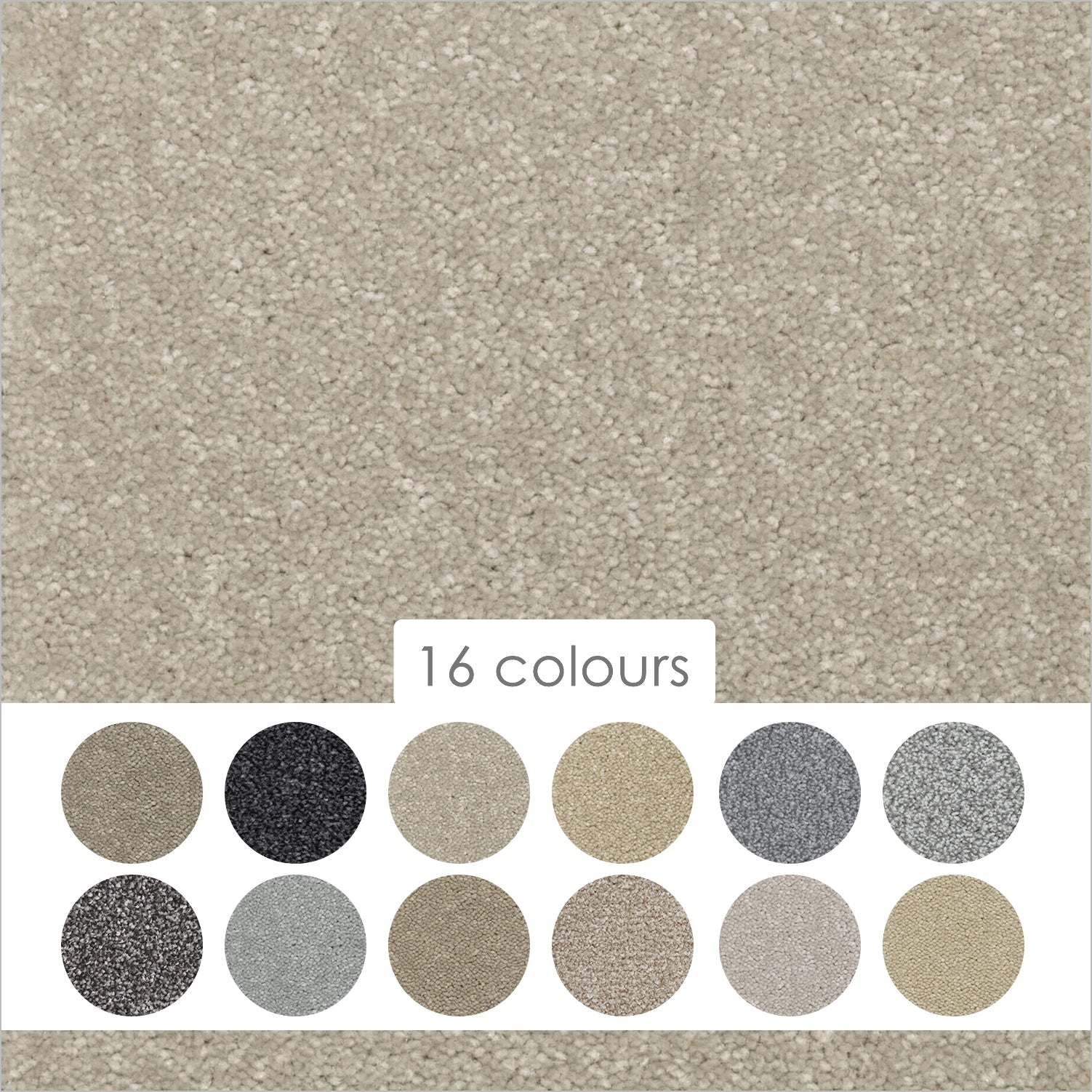 Kingsmead Tranquility (Silver) Twist Carpet