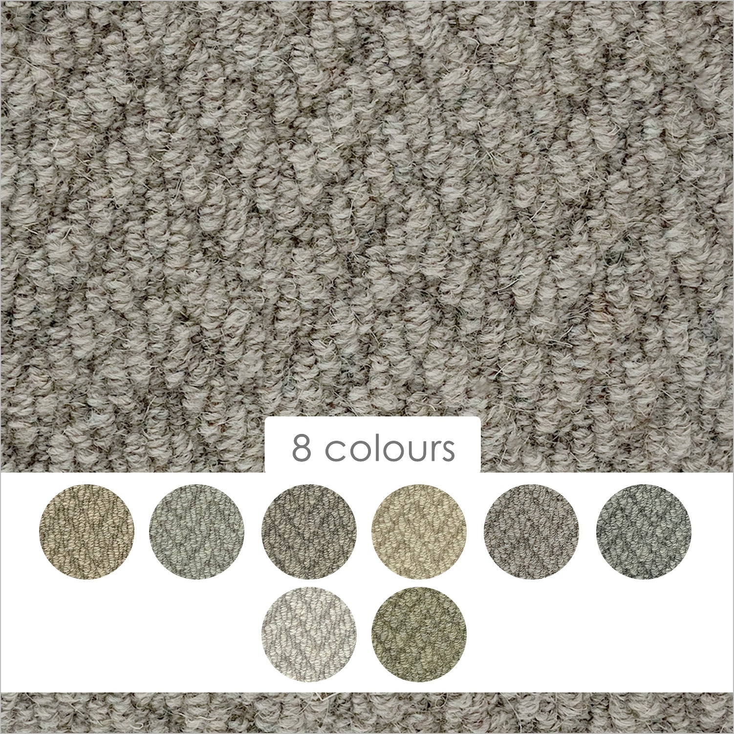 Lifestyle Floors Rolling Hills Herringbone 50% Wool Loop Blend Carpet