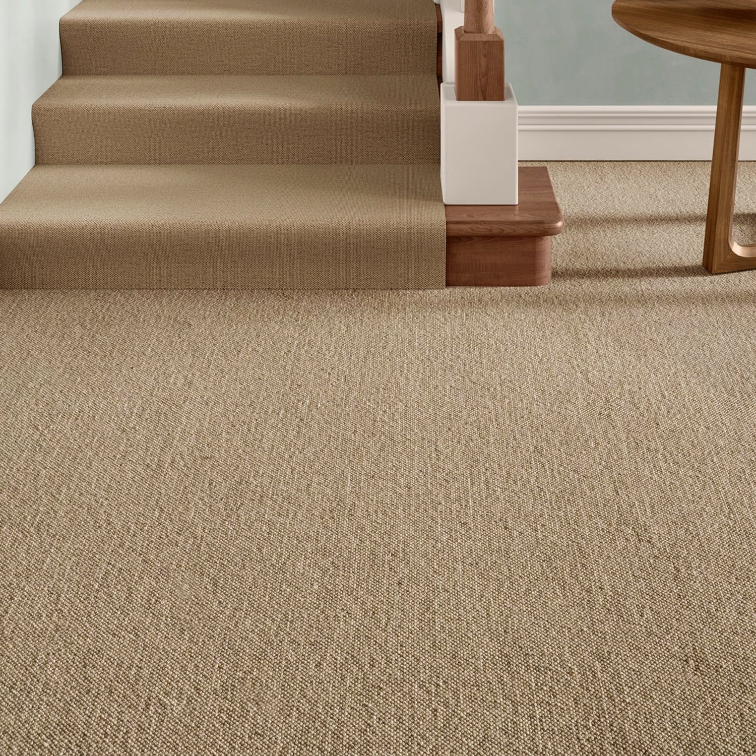 Causeway Carpets Natural Coordinates Knot 100% Wool Loop Pile Carpet