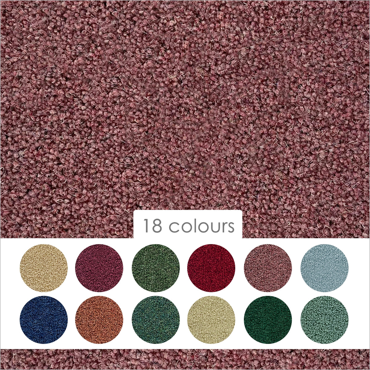 Penthouse Carpets 40oz Pentwist Colours 80% Wool Blend Twist Pile Carpet