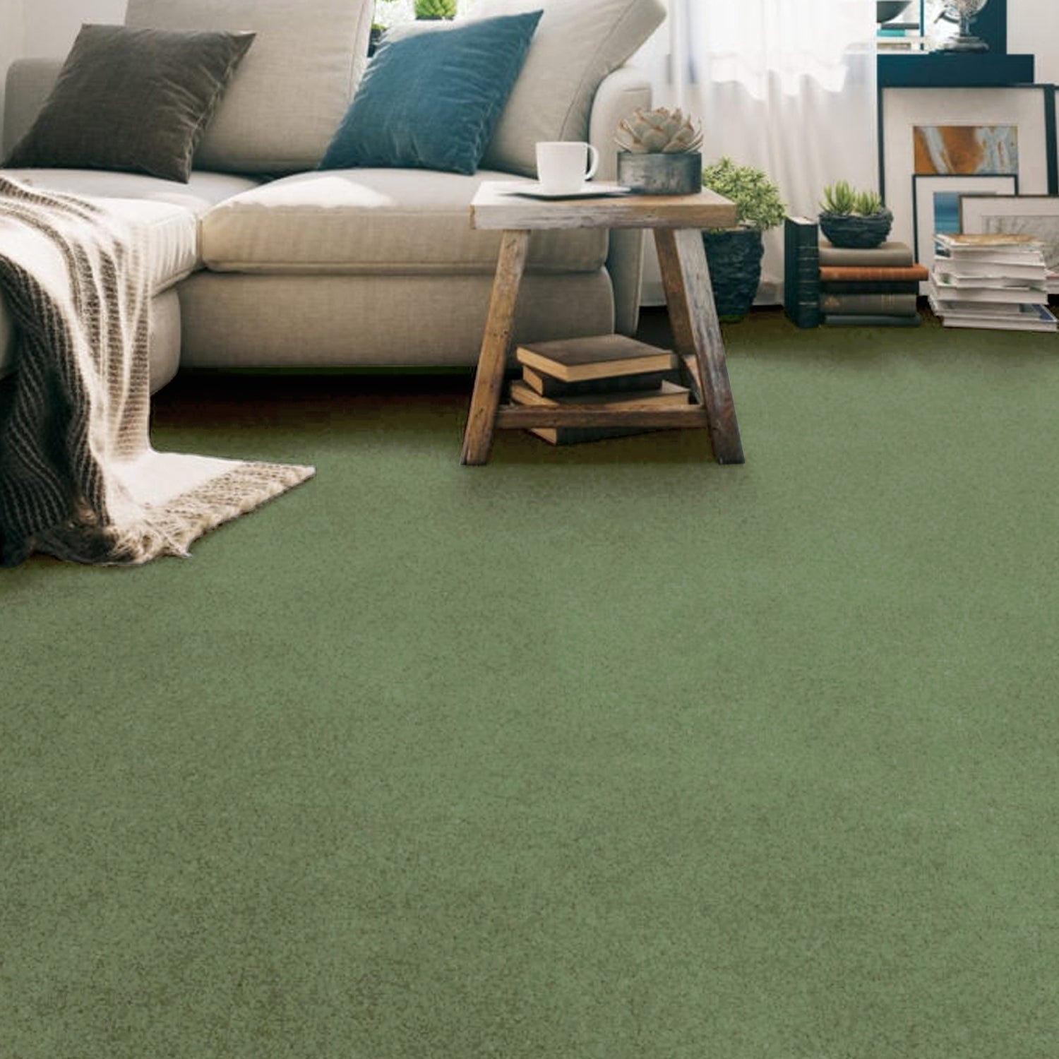 Penthouse Carpets 40oz Shoreline 80% Wool Blend Twist Carpet