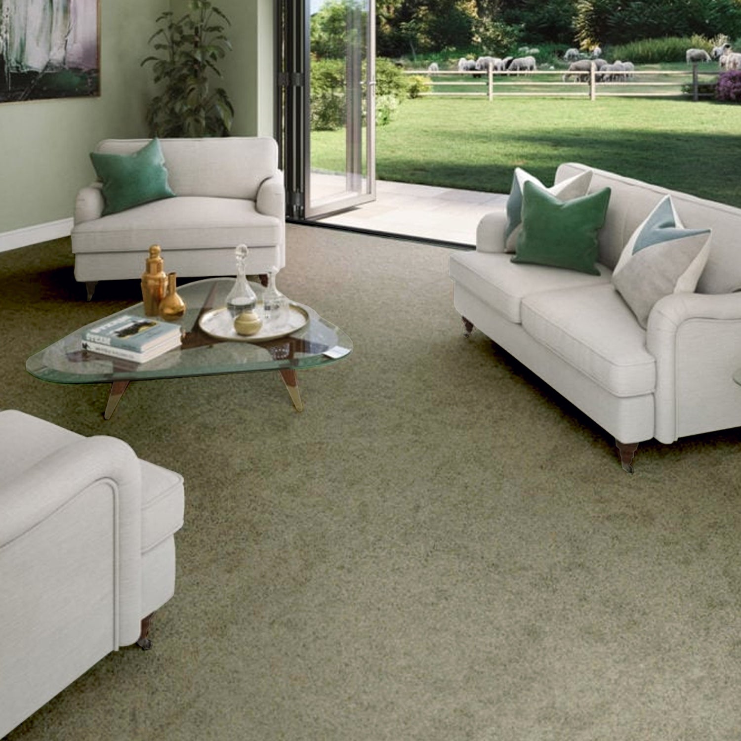 Penthouse Carpets 40oz Springtime 80% Wool Blend Twist Carpet