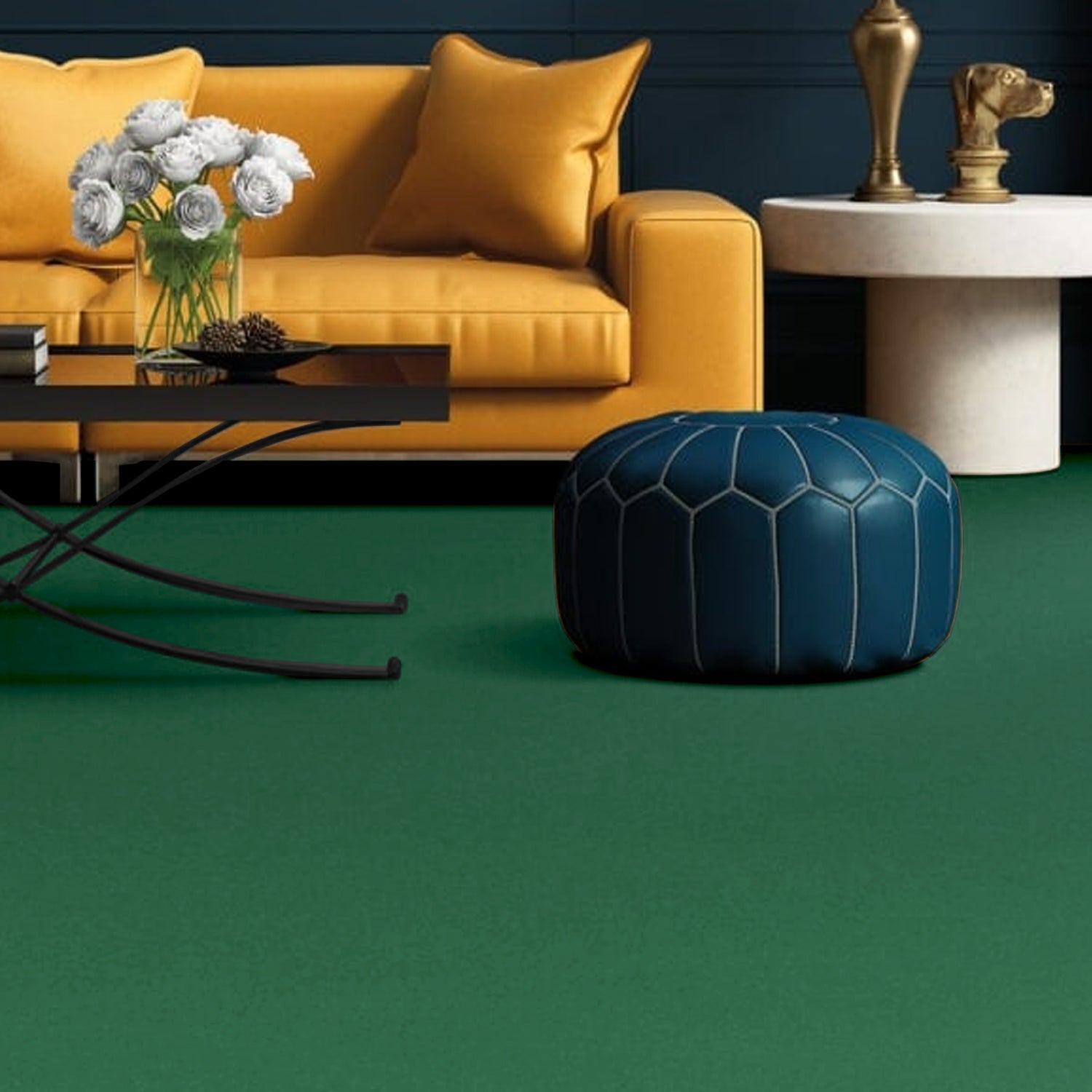 Penthouse Carpets 40oz Stateside 80% Wool Blend Twist Carpet