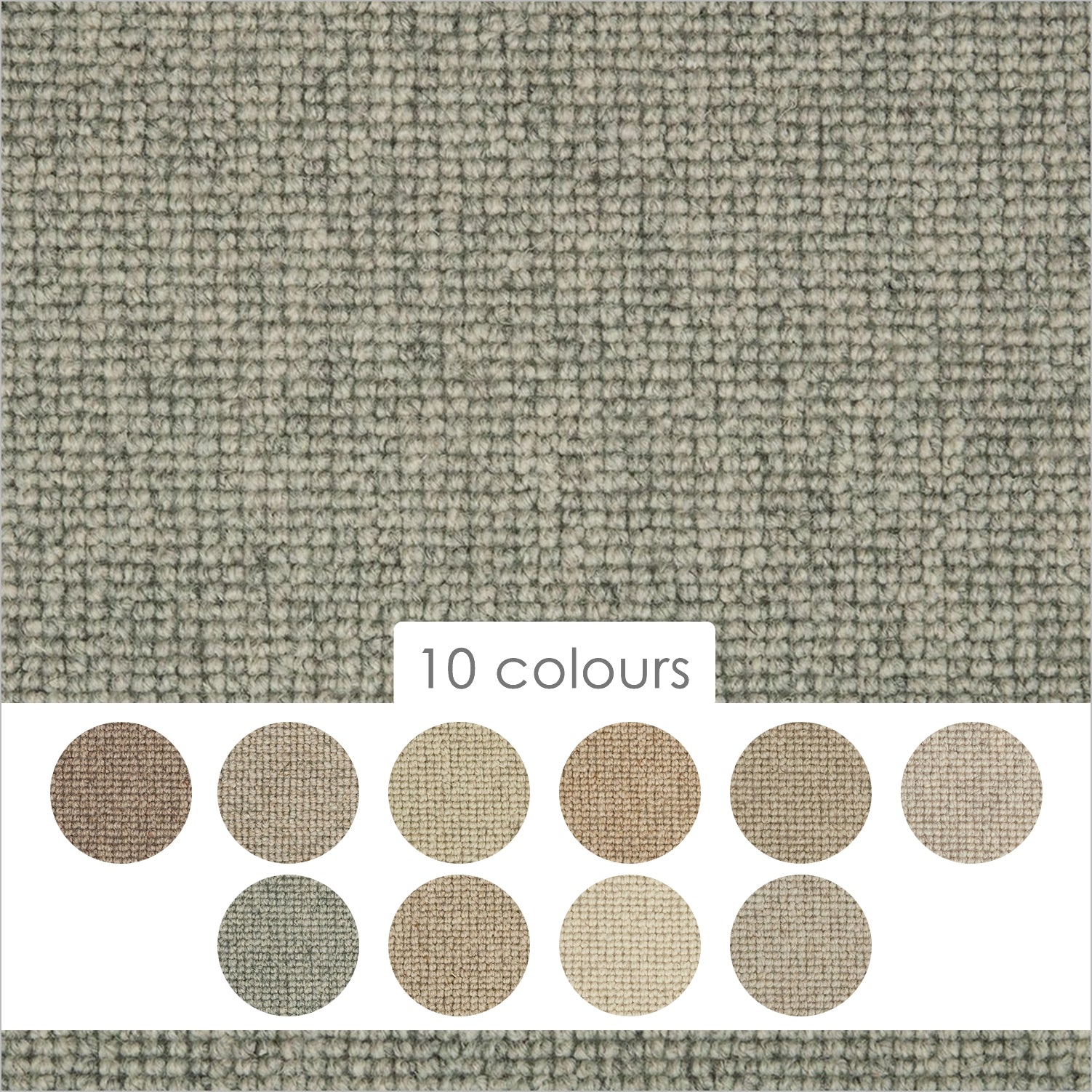 Cormar Shetland 100% Wool Loop Carpet