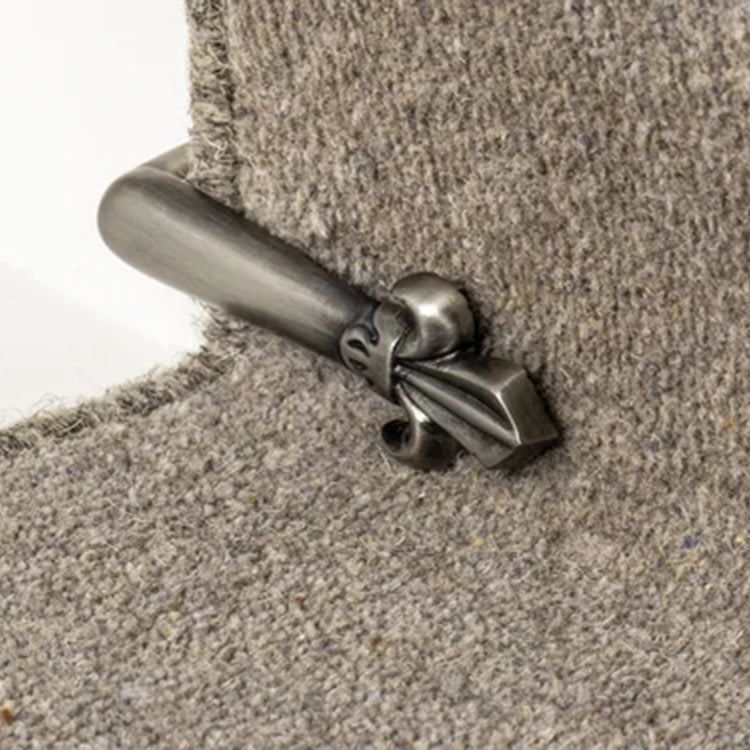 Stairrods UK Pewter Victorian Stair Clip (Pair)