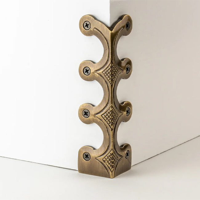 Stair Rods UK Skiffer Corner Protector in Antique