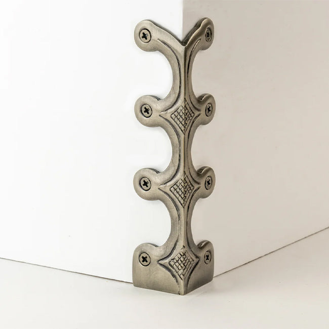 Stair Rods UK Skiffer Corner Protector in Pewter
