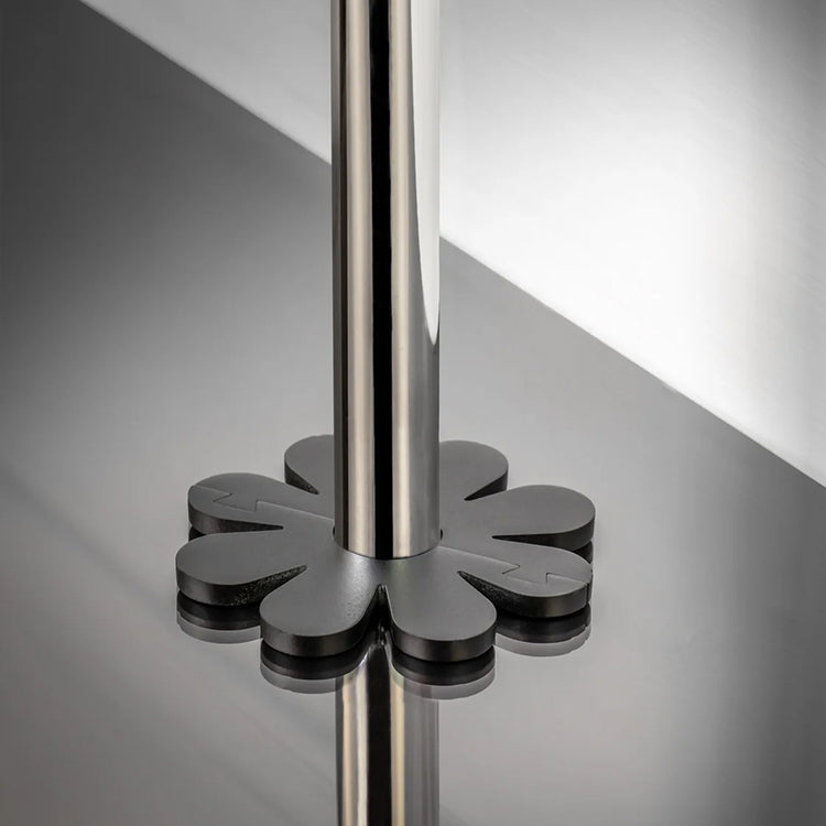Stair Rods UK Flos Black Large Decorative Radiator Pipe Cover