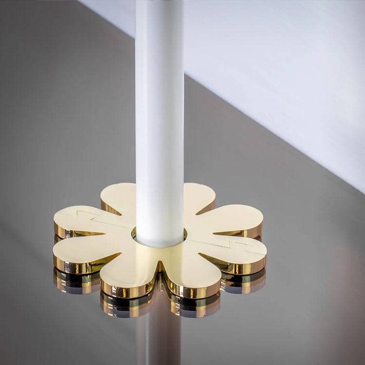 Stair Rods UK Flos Brass Large Decorative Radiator Pipe Cover
