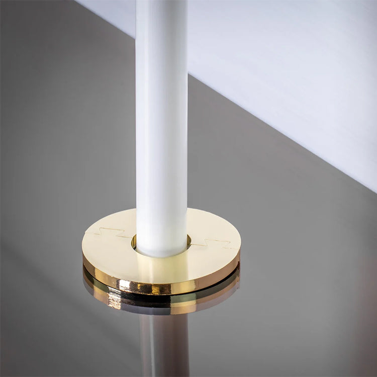 Stair Rods UK Circulus Brass Small Decorative Radiator Pipe Cover