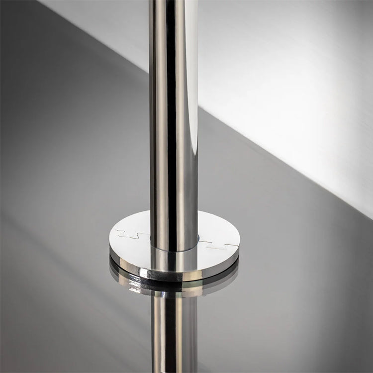 Stair Rods UK Circulus Chrome Small Decorative Radiator Pipe Cover