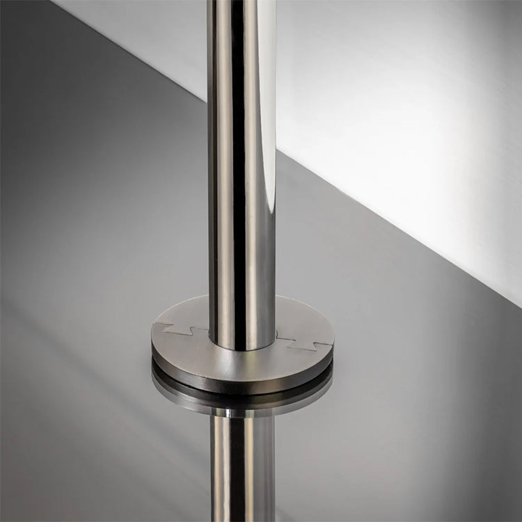 Stair Rods UK Circulus Pewter Small Decorative Radiator Pipe Cover