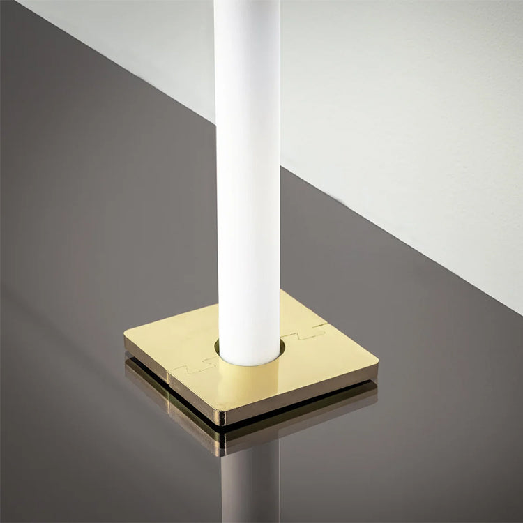 Stair Rods UK Quadratum Brass Small Decorative Radiator Pipe Cover