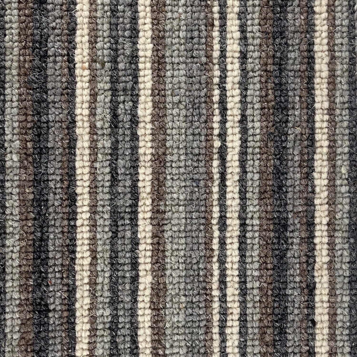 Telenzo Carpets Bakerloo Stripe 100% Wool Loop Carpet
