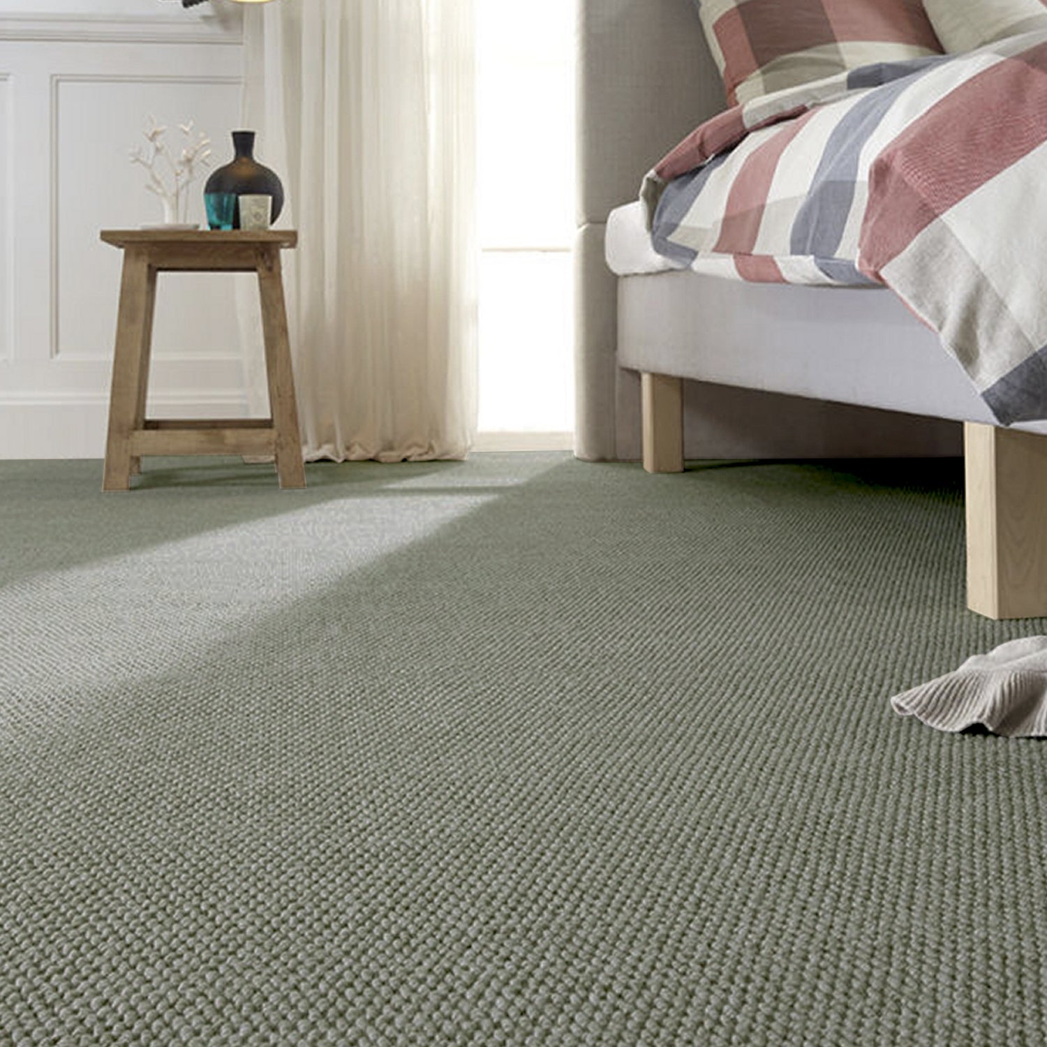 Telenzo Carpets Barbican 100% Wool Loop Carpet