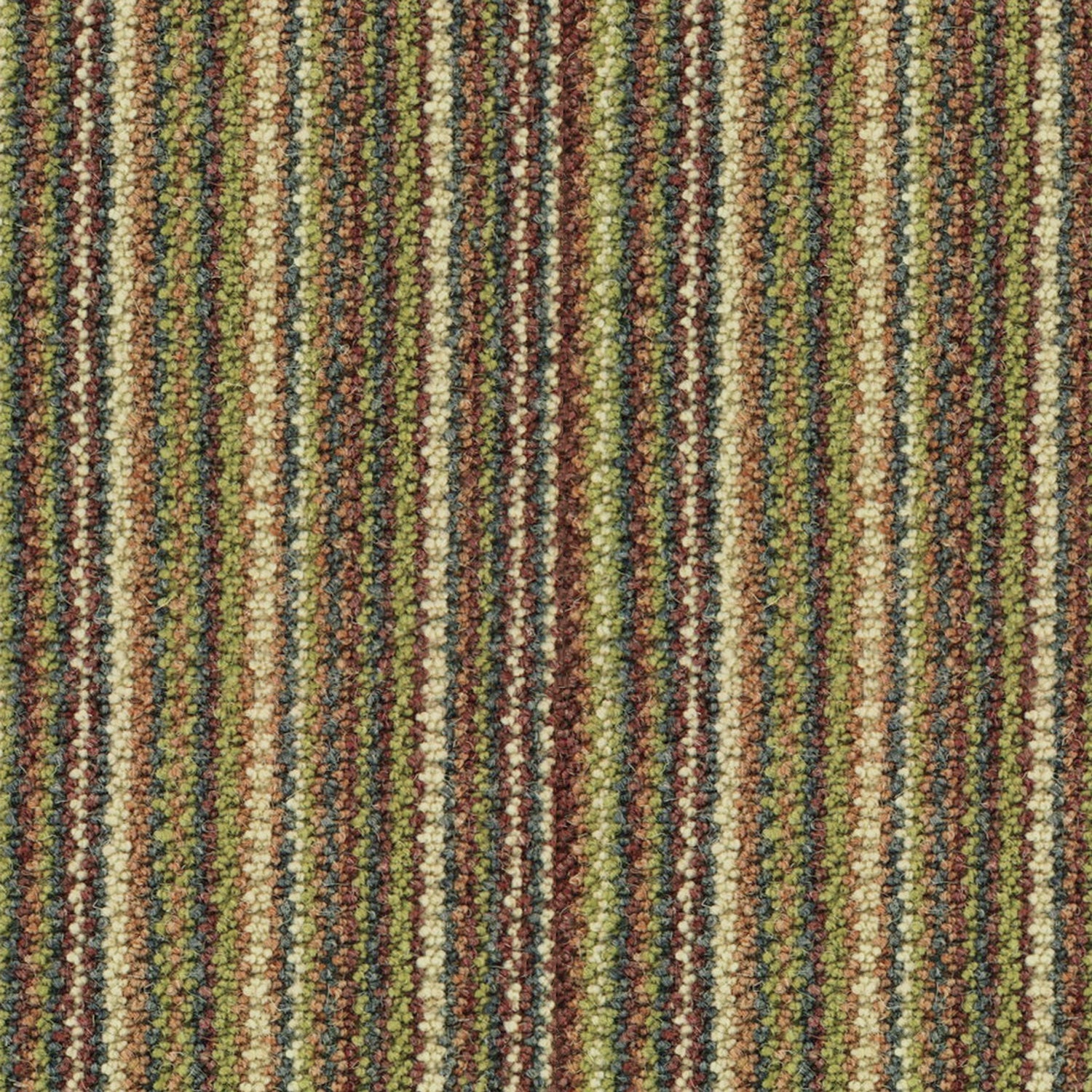 Telenzo Carpets Barbican Stripe 100% Wool Loop Carpet