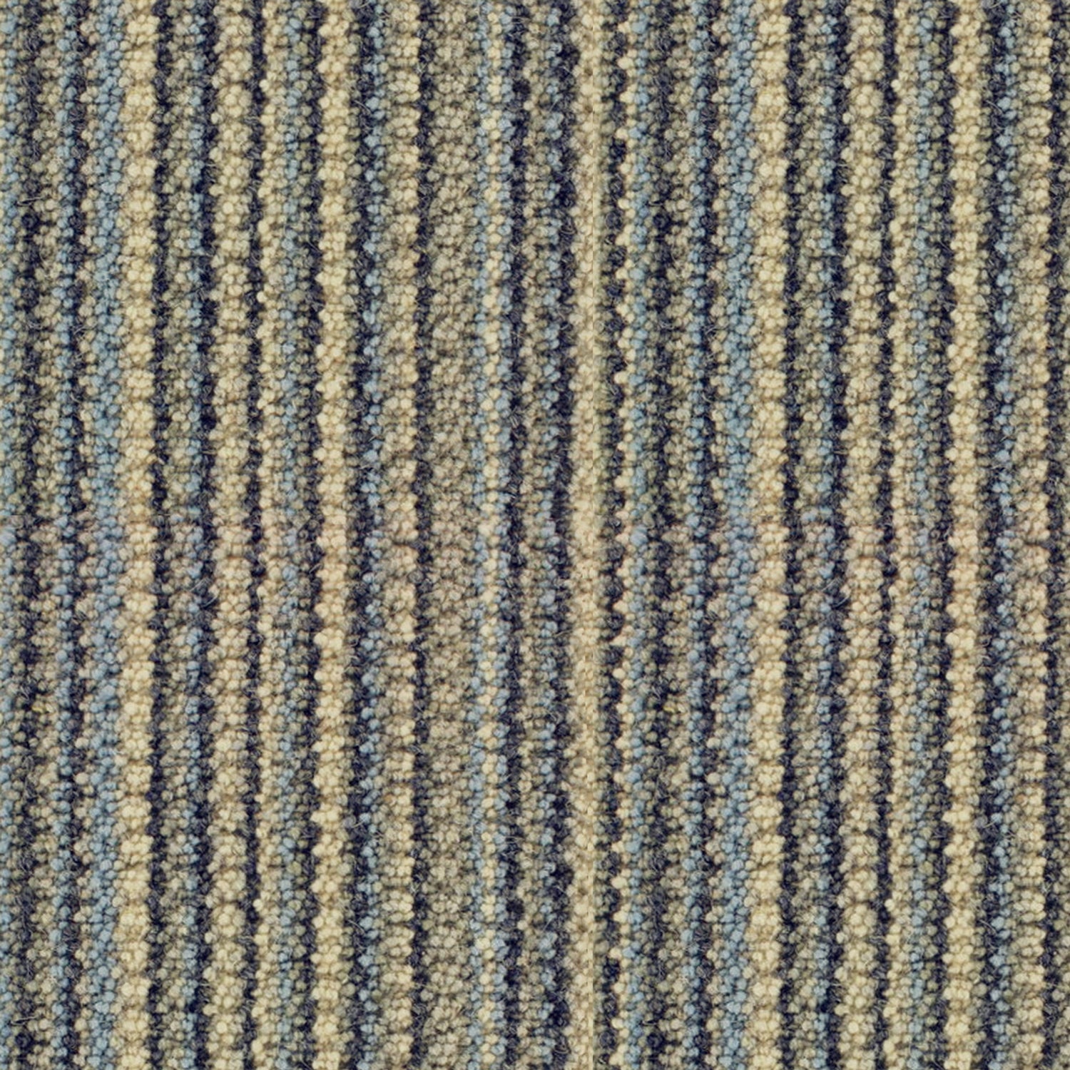 Telenzo Carpets Barbican Stripe 100% Wool Loop Carpet