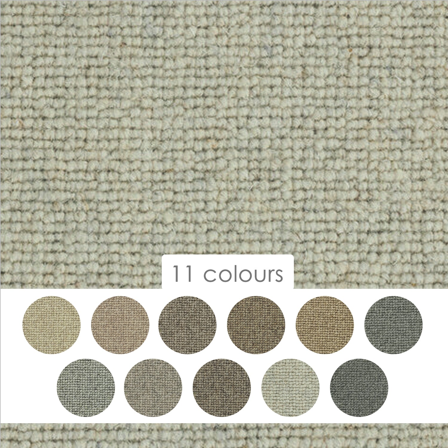 Telenzo Carpets Centre Point 100% Wool Loop Carpet