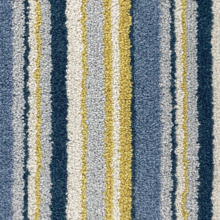 Kingsmead Artwork 80% Wool Blend Stripe Carpet