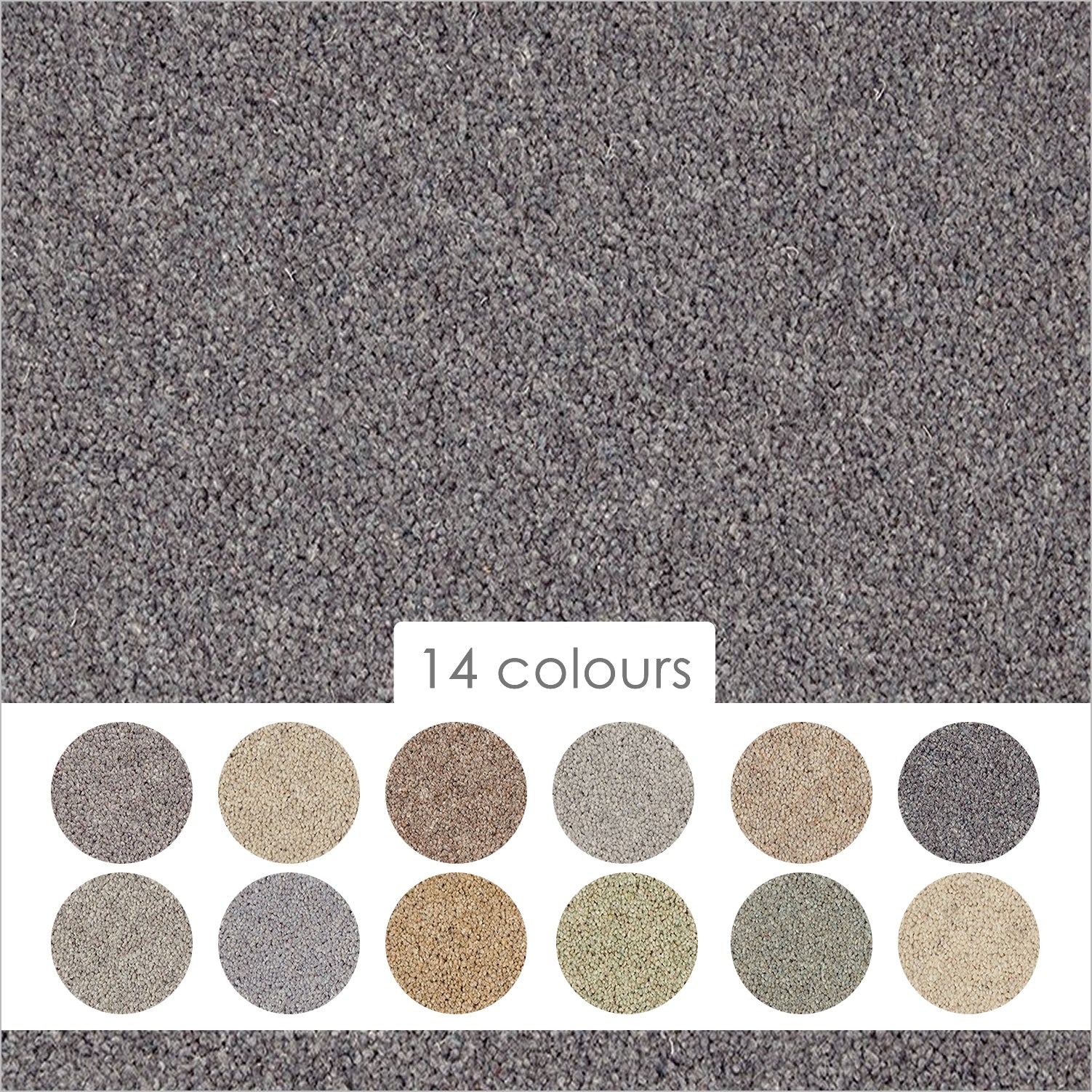 Cormar 55oz Woodland Heather Deluxe 80% Wool Blend Twist Pile Carpet