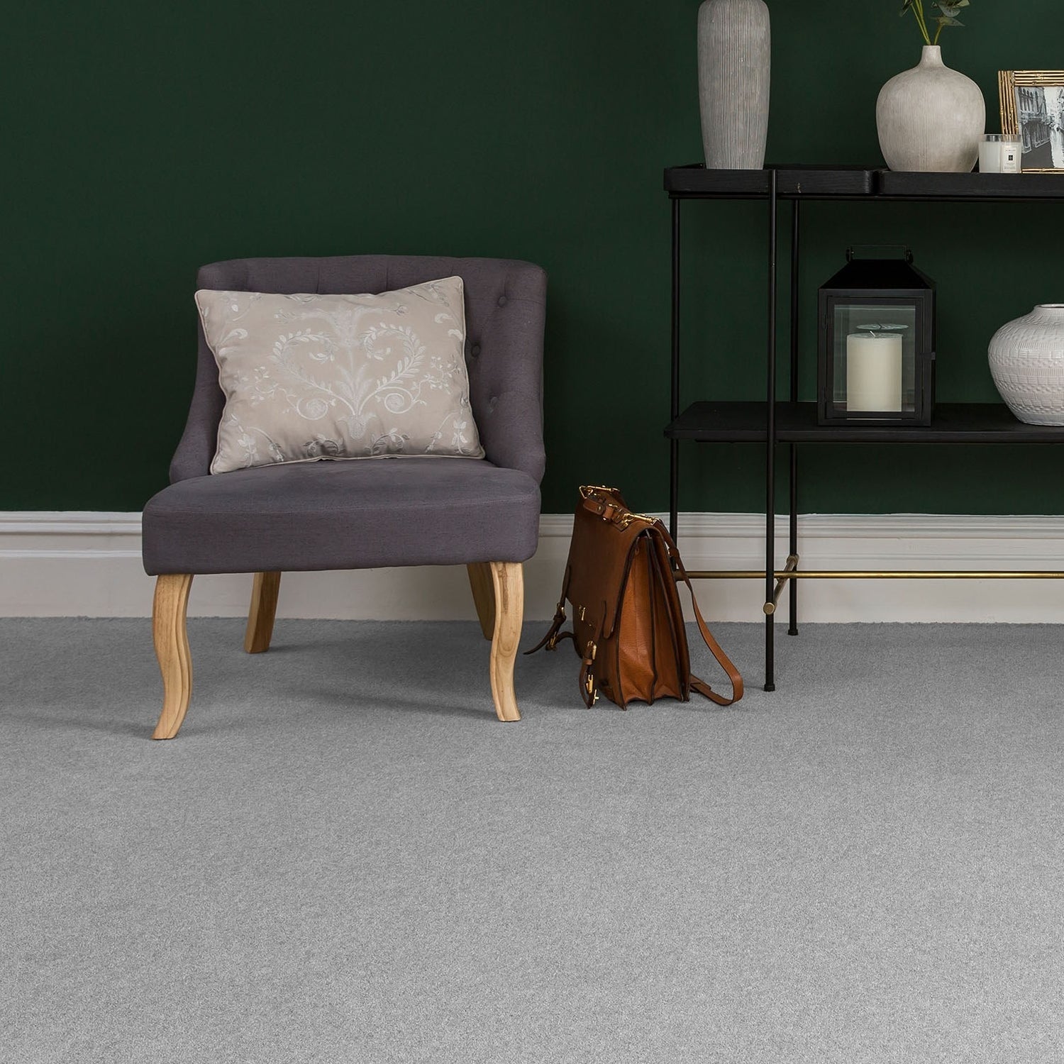 Cormar 45oz Woodland Heather Elite 80% Wool Blend Twist Pile Carpet